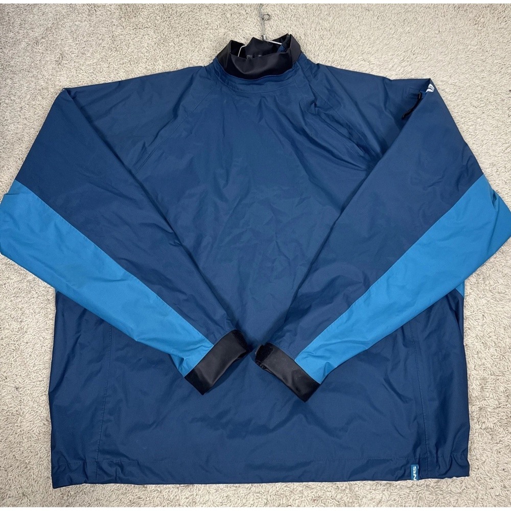 NRS Endurance Blue Splash Jacket Mens XXL Water Sports Paddling Gorpcore Kayak